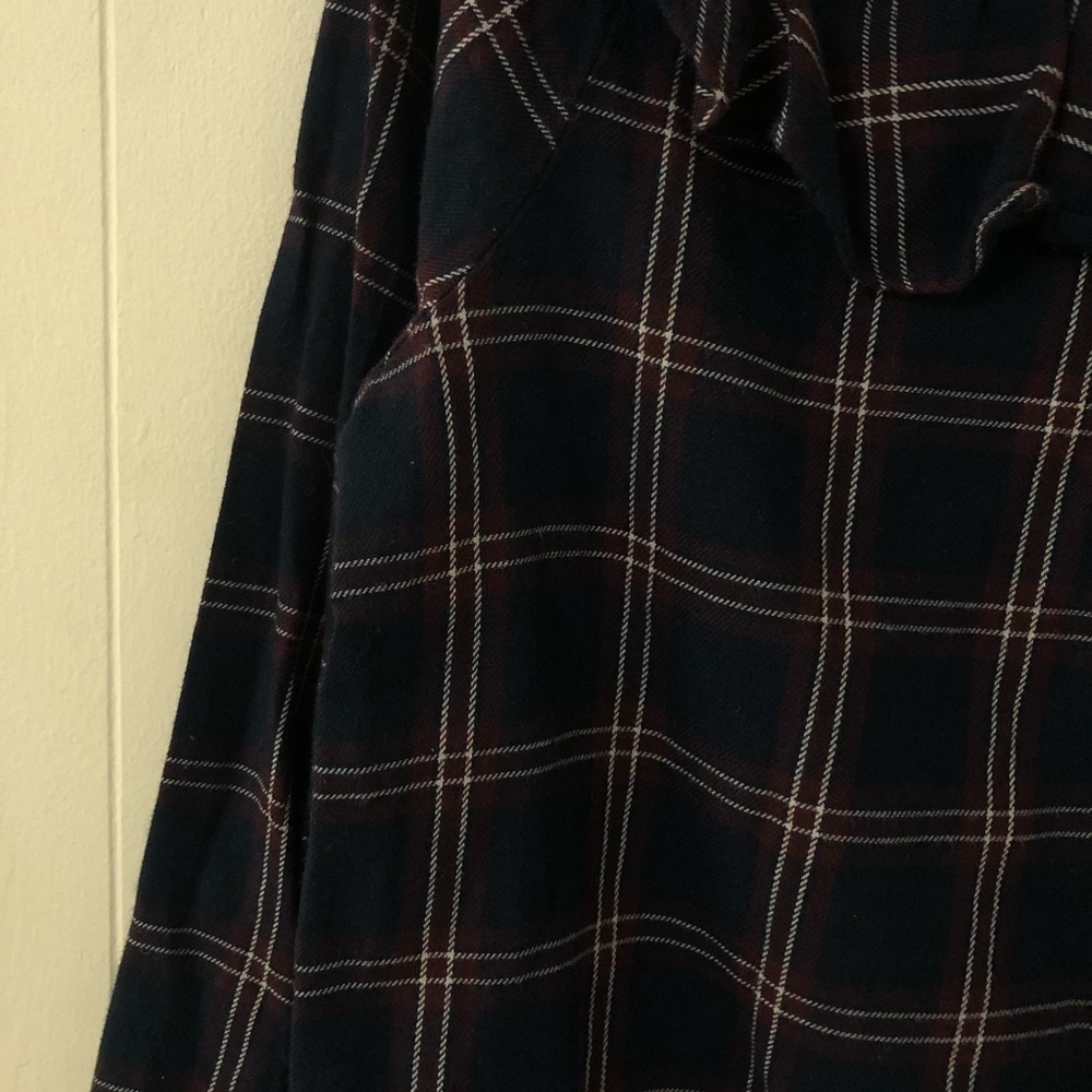 Madewell plaid ruffle Yoke top (XS) - Picture 8 of 8